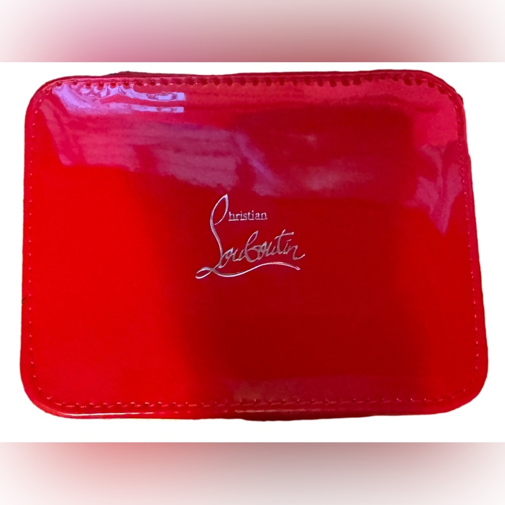 Christian Louboutin Red Travel Case NWOT